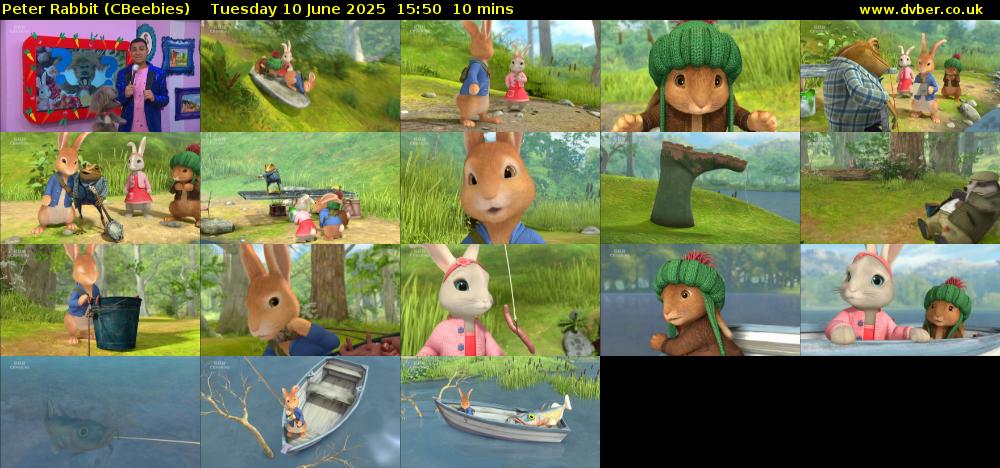 Peter Rabbit (CBeebies) Tuesday 10 June 2025 15:50 - 16:00