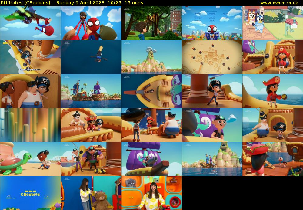 Pfffirates (CBeebies) Sunday 9 April 2023 10:25 - 10:40