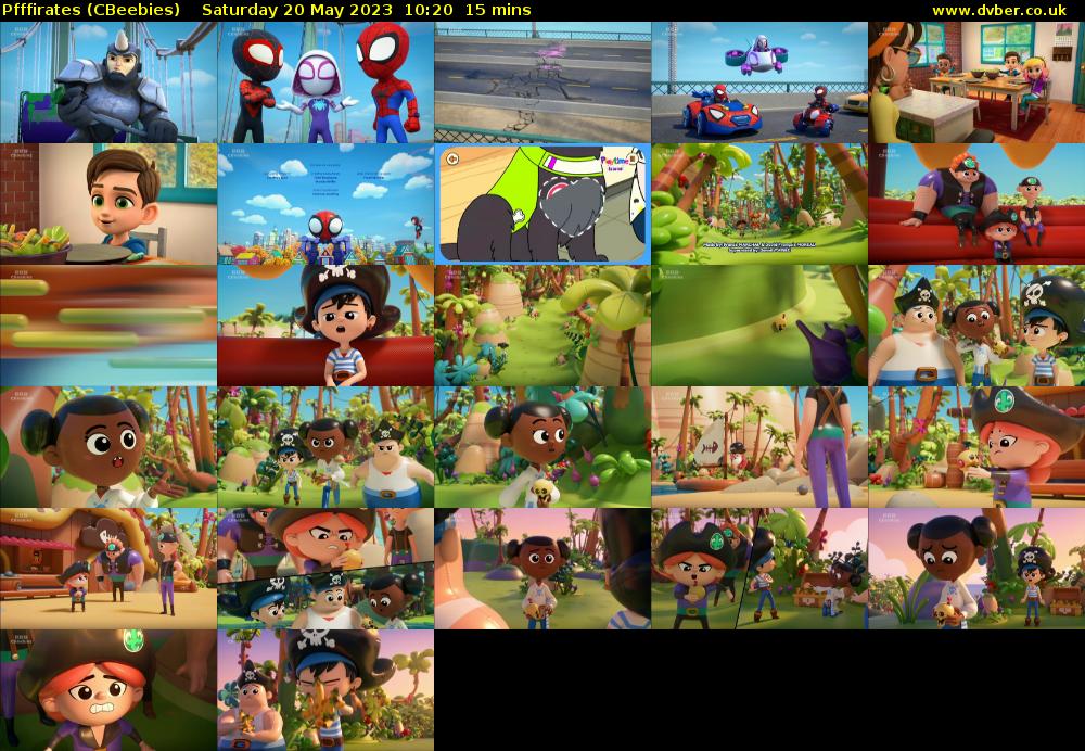 Pfffirates (CBeebies) Saturday 20 May 2023 10:20 - 10:35