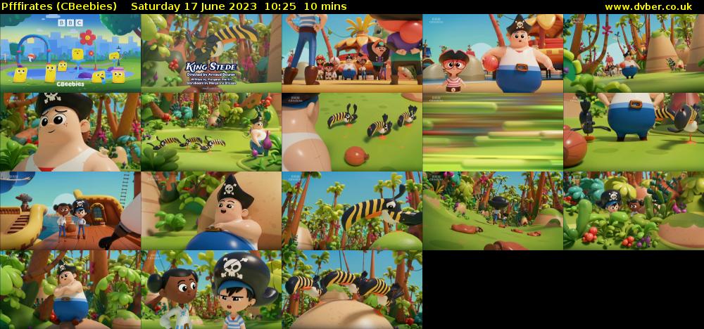 Pfffirates (CBeebies) Saturday 17 June 2023 10:25 - 10:35