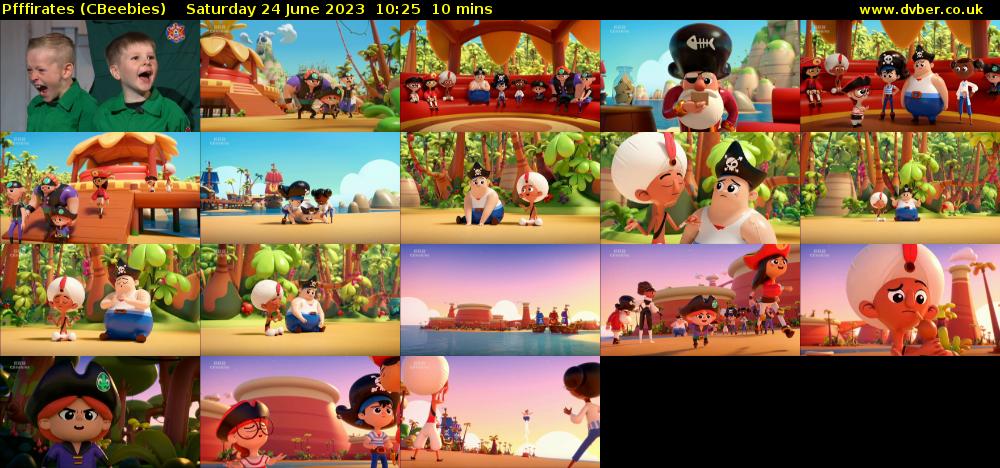 Pfffirates (CBeebies) Saturday 24 June 2023 10:25 - 10:35