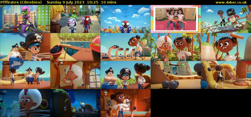 Pfffirates (CBeebies) Sunday 9 July 2023 10:25 - 10:35