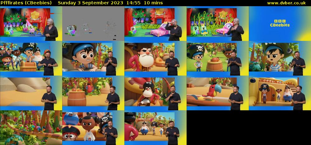 Pfffirates (CBeebies) Sunday 3 September 2023 14:55 - 15:05