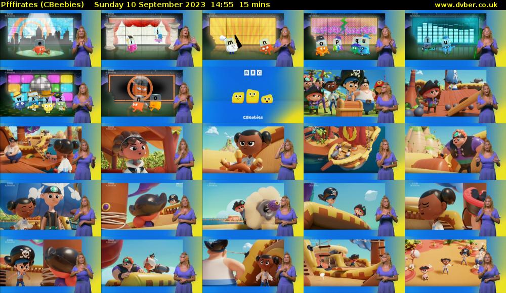 Pfffirates (CBeebies) Sunday 10 September 2023 14:55 - 15:10