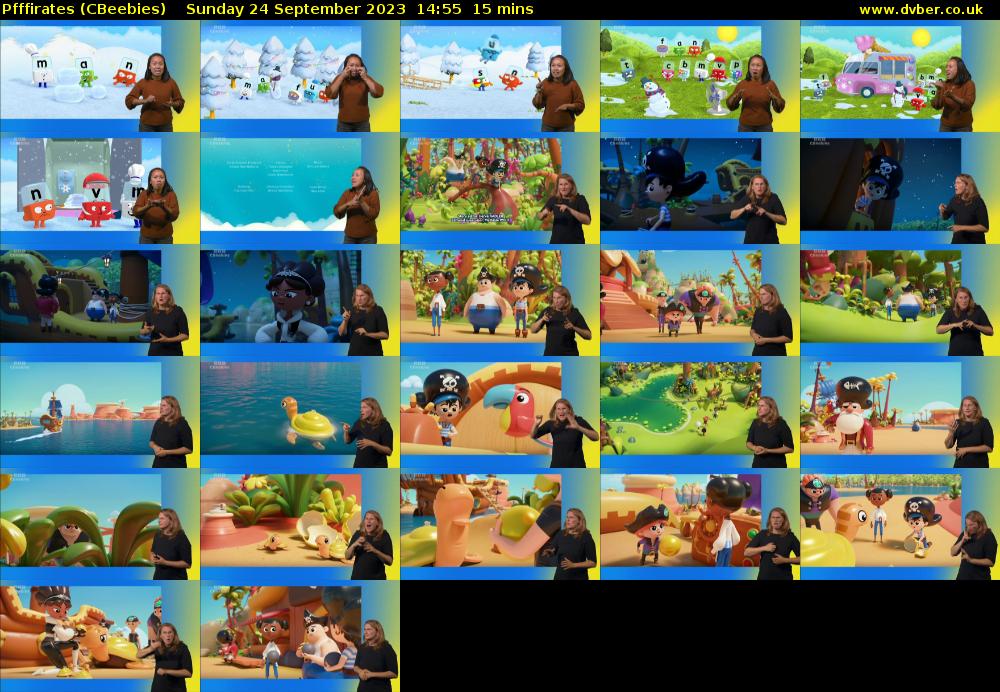 Pfffirates (CBeebies) Sunday 24 September 2023 14:55 - 15:10