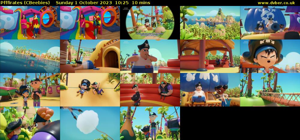 Pfffirates (CBeebies) Sunday 1 October 2023 10:25 - 10:35
