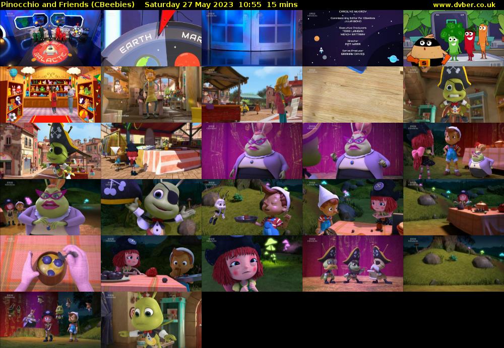 Pinocchio and Friends (CBeebies) Saturday 27 May 2023 10:55 - 11:10