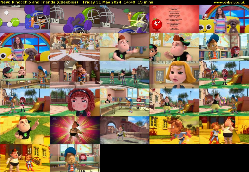 Pinocchio and Friends (CBeebies) Friday 31 May 2024 14:40 - 14:55