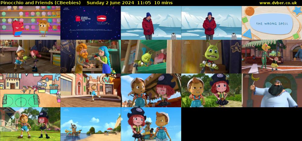 Pinocchio and Friends (CBeebies) Sunday 2 June 2024 11:05 - 11:15