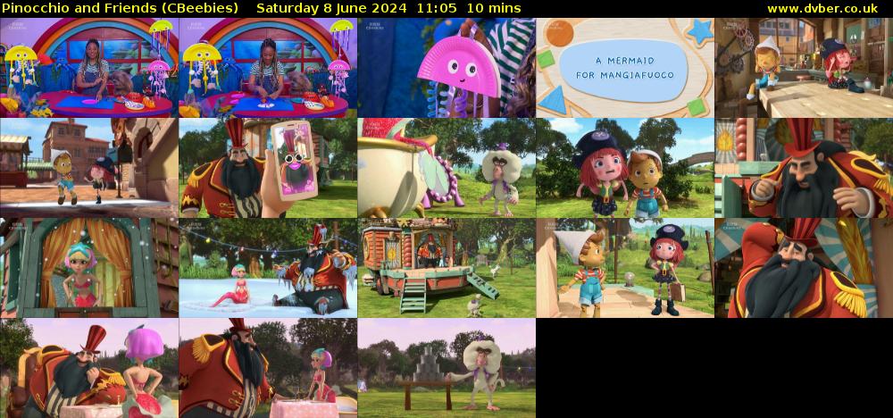 Pinocchio and Friends (CBeebies) Saturday 8 June 2024 11:05 - 11:15