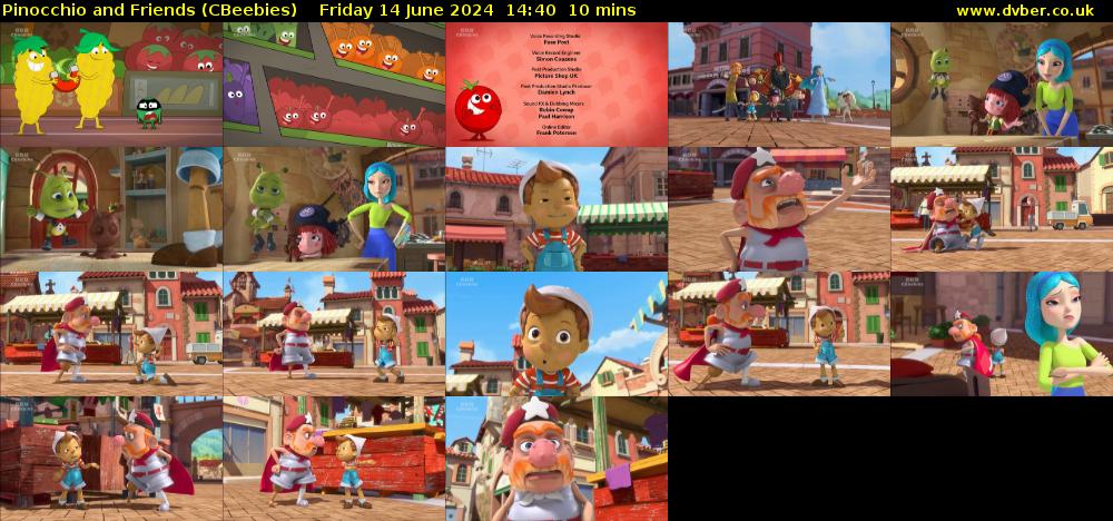 Pinocchio and Friends (CBeebies) Friday 14 June 2024 14:40 - 14:50