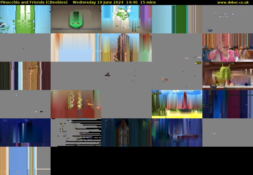 Pinocchio and Friends (CBeebies) Wednesday 19 June 2024 14:40 - 14:55