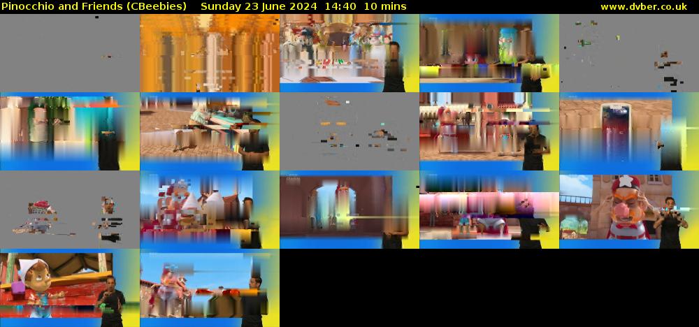 Pinocchio and Friends (CBeebies) Sunday 23 June 2024 14:40 - 14:50