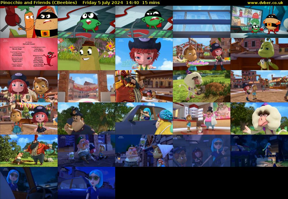 Pinocchio and Friends (CBeebies) Friday 5 July 2024 14:40 - 14:55