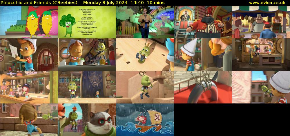 Pinocchio and Friends (CBeebies) Monday 8 July 2024 14:40 - 14:50