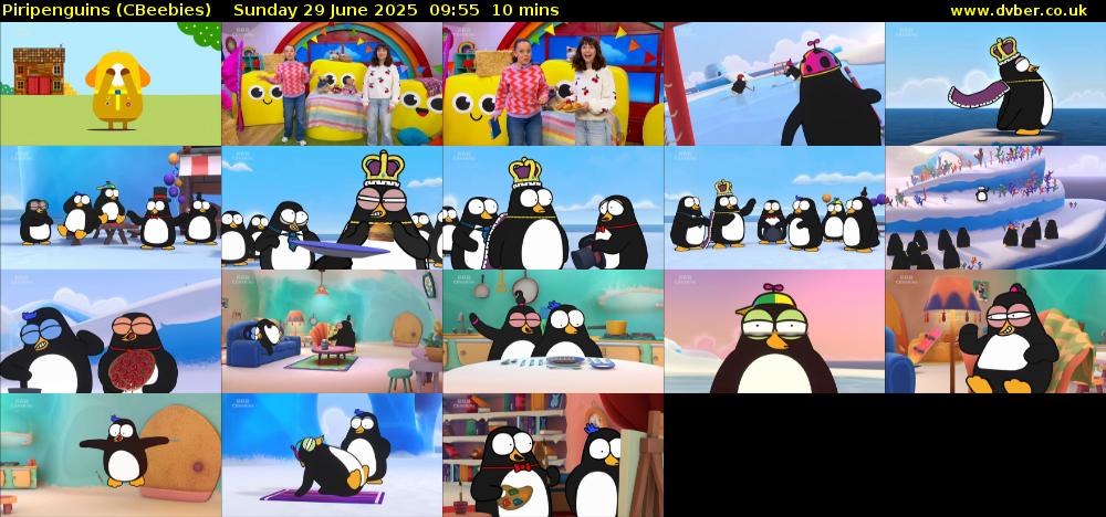 Piripenguins (CBeebies) Sunday 29 June 2025 09:55 - 10:05