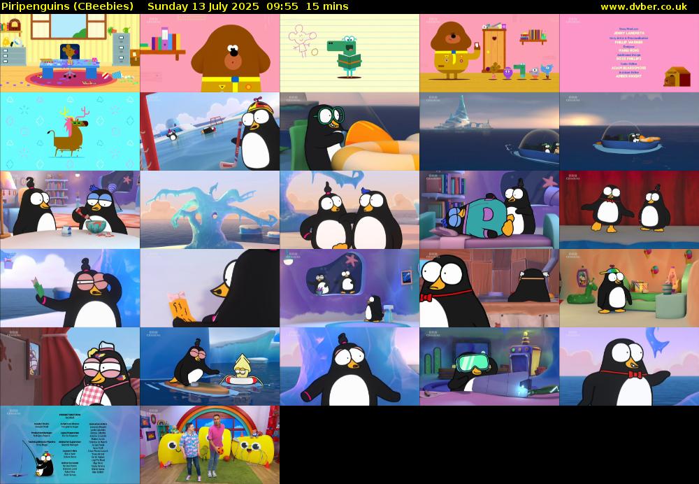 Piripenguins (CBeebies) Sunday 13 July 2025 09:55 - 10:10