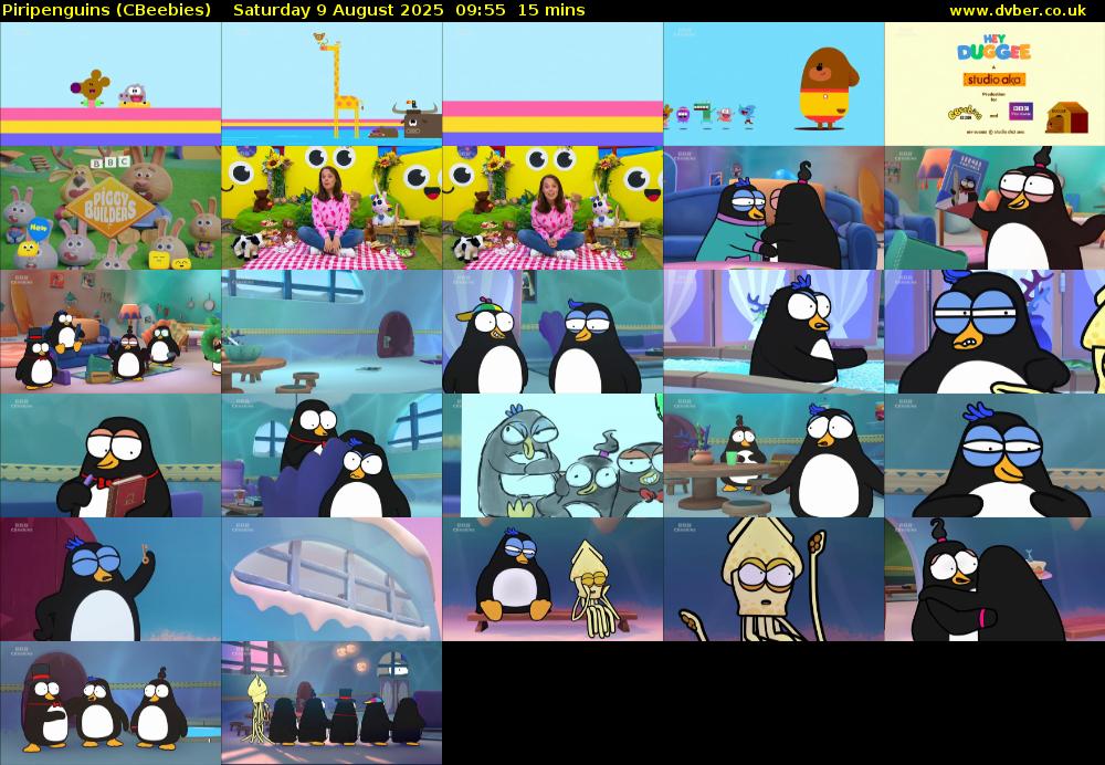 Piripenguins (CBeebies) Saturday 9 August 2025 09:55 - 10:10