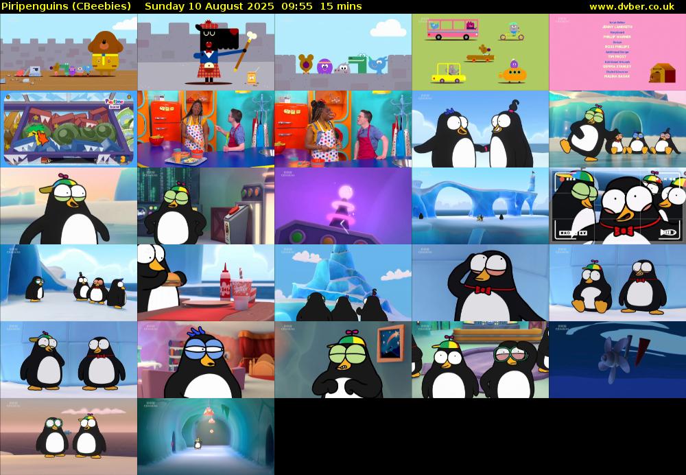 Piripenguins (CBeebies) Sunday 10 August 2025 09:55 - 10:10