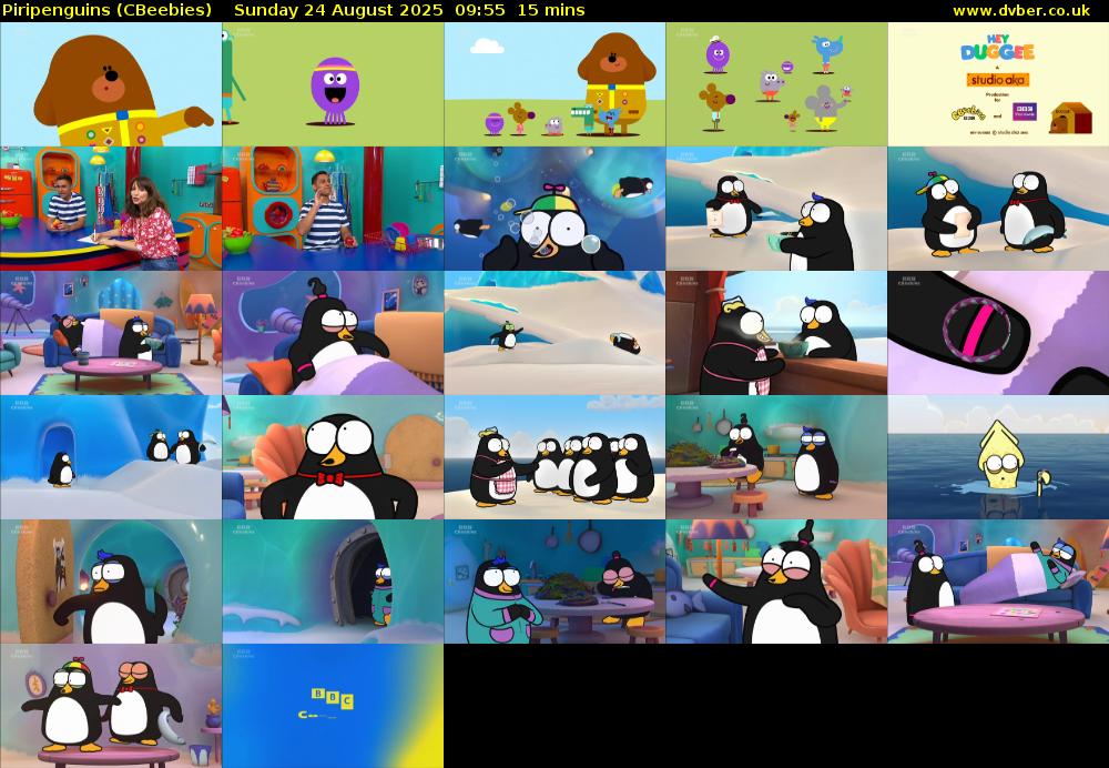Piripenguins (CBeebies) Sunday 24 August 2025 09:55 - 10:10