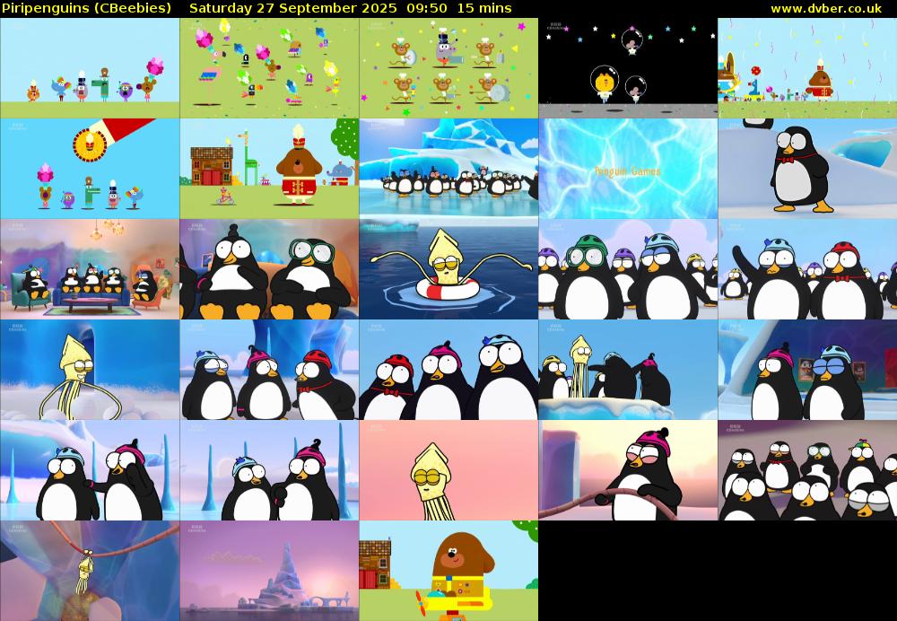 Piripenguins (CBeebies) Saturday 27 September 2025 09:50 - 10:05