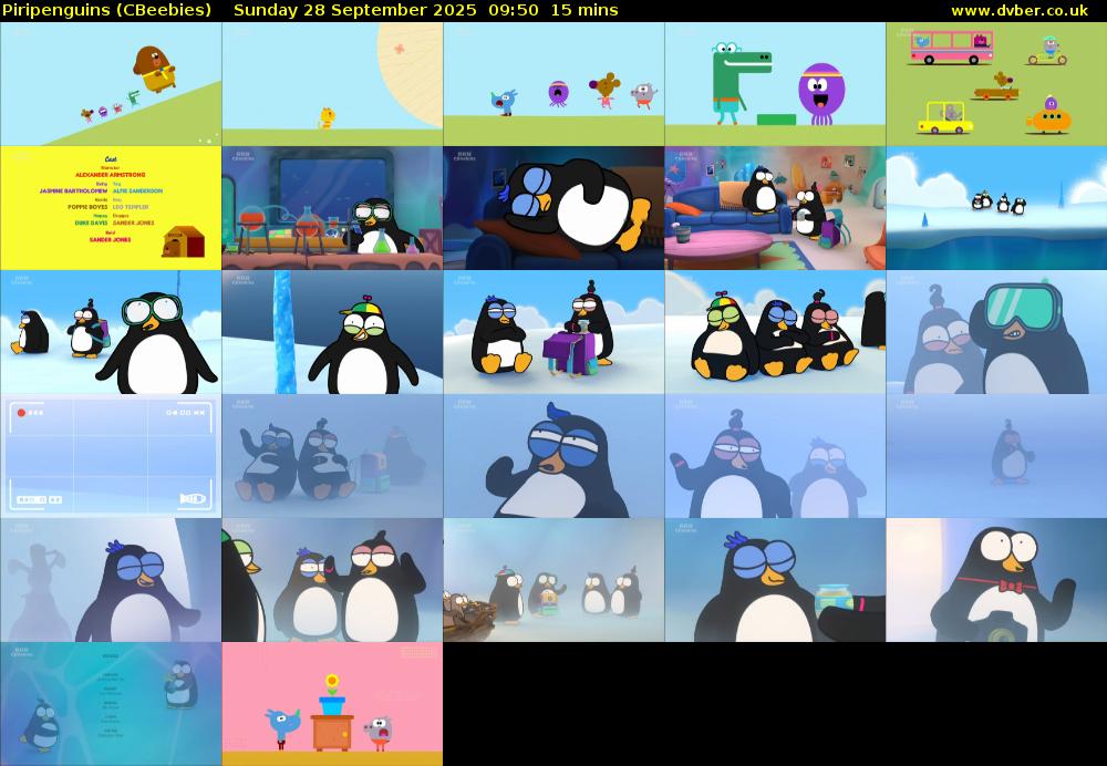 Piripenguins (CBeebies) Sunday 28 September 2025 09:50 - 10:05