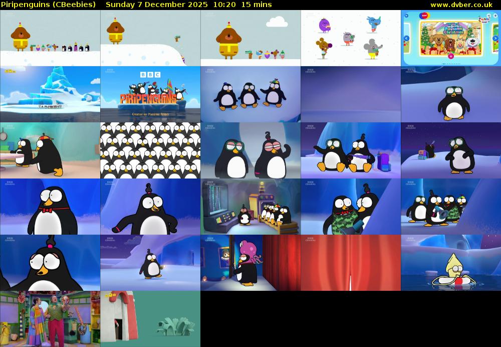 Piripenguins (CBeebies) Sunday 7 December 2025 10:20 - 10:35