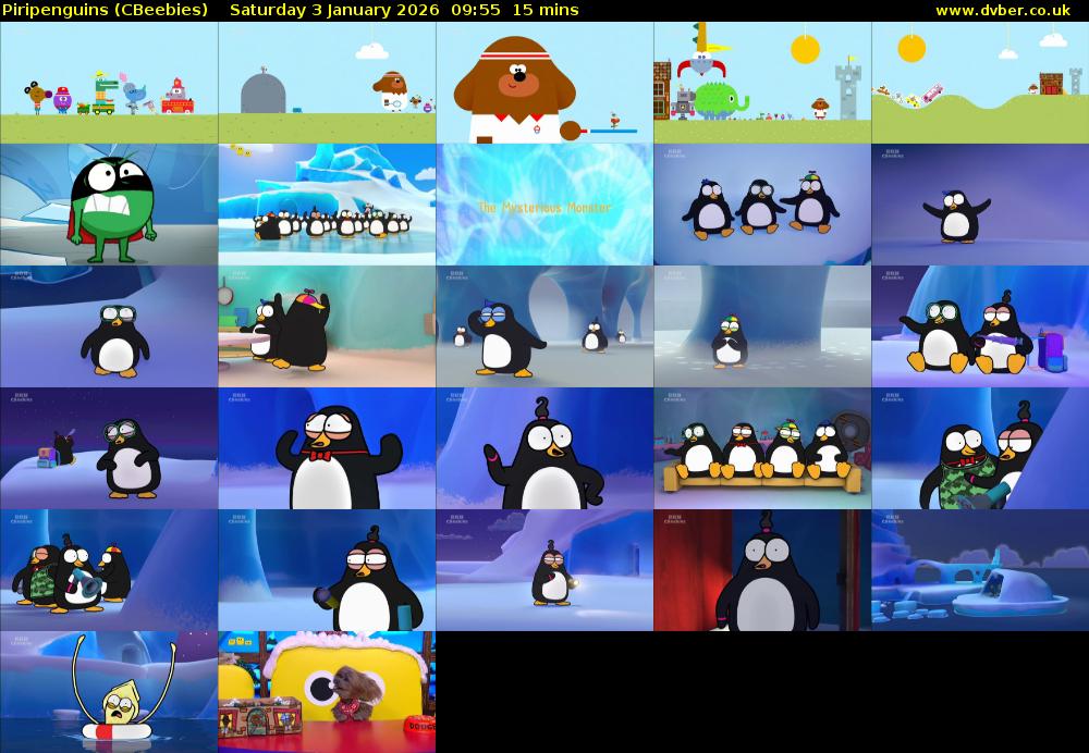 Piripenguins (CBeebies) Saturday 3 January 2026 09:55 - 10:10