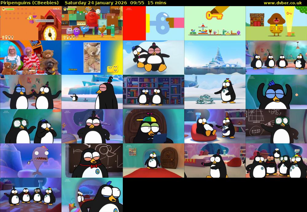 Piripenguins (CBeebies) Saturday 24 January 2026 09:55 - 10:10