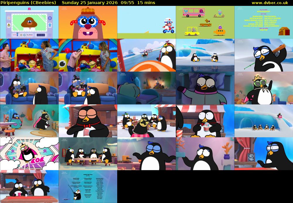 Piripenguins (CBeebies) Sunday 25 January 2026 09:55 - 10:10
