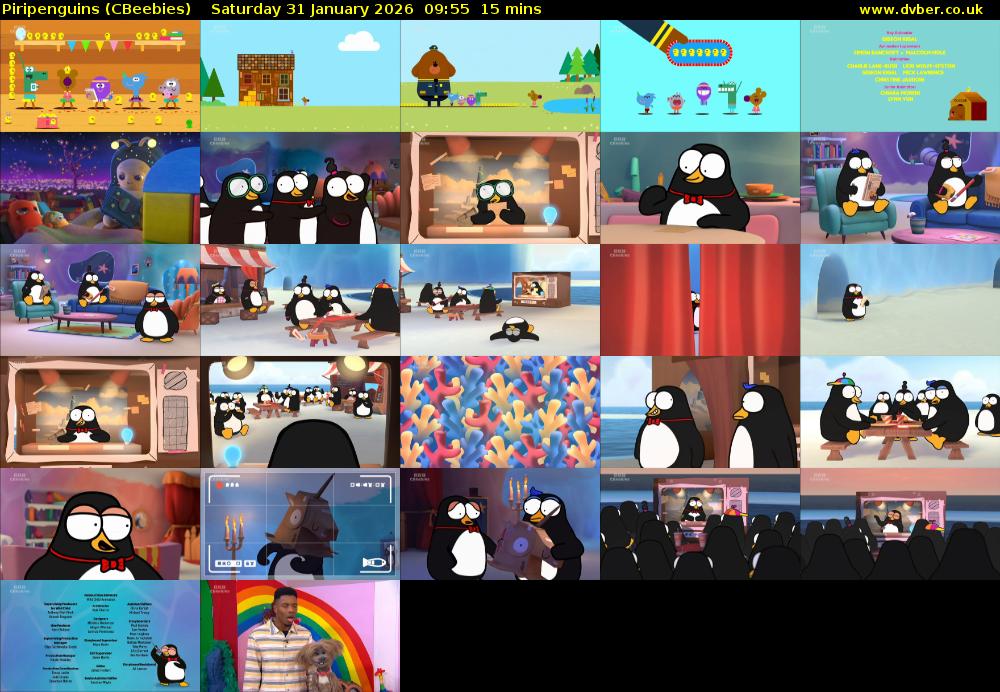 Piripenguins (CBeebies) Saturday 31 January 2026 09:55 - 10:10