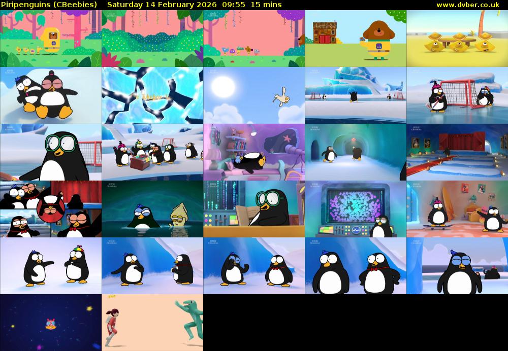 Piripenguins (CBeebies) Saturday 14 February 2026 09:55 - 10:10