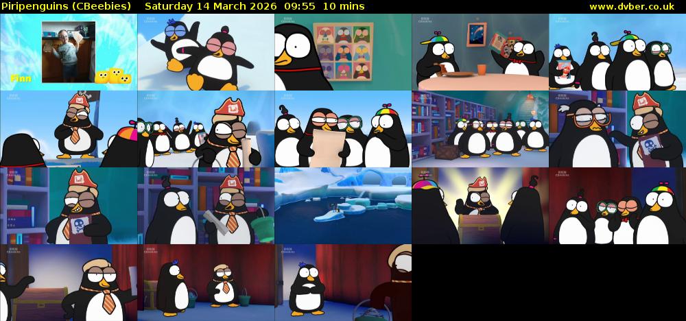 Piripenguins (CBeebies) Saturday 14 March 2026 09:55 - 10:05