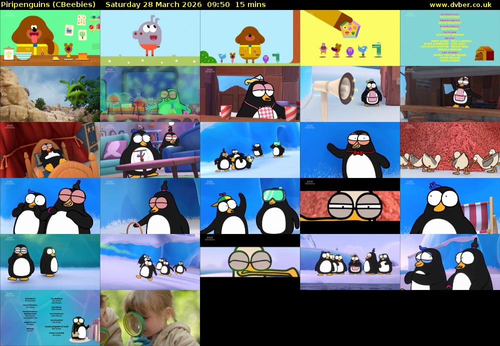 Piripenguins (CBeebies) Saturday 28 March 2026 09:50 - 10:05