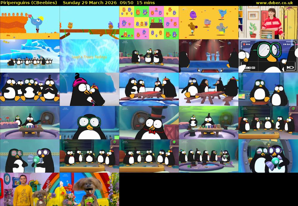 Piripenguins (CBeebies) Sunday 29 March 2026 09:50 - 10:05