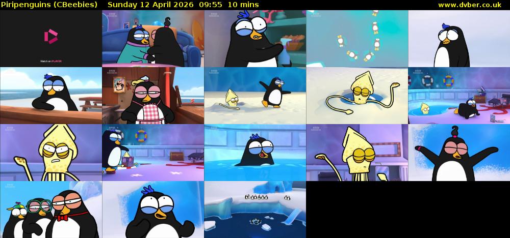 Piripenguins (CBeebies) Sunday 12 April 2026 09:55 - 10:05