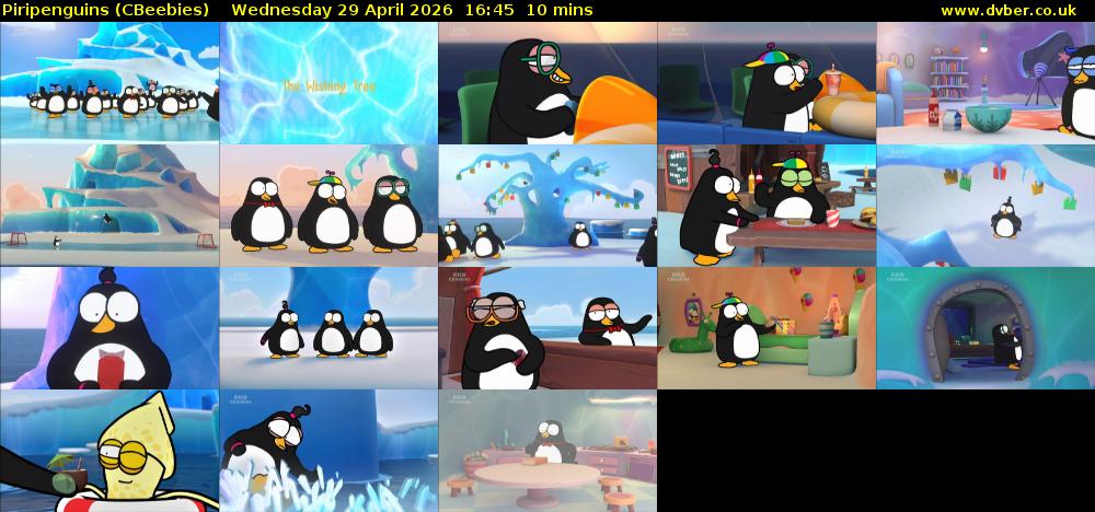 Piripenguins (CBeebies) Wednesday 29 April 2026 16:45 - 16:55