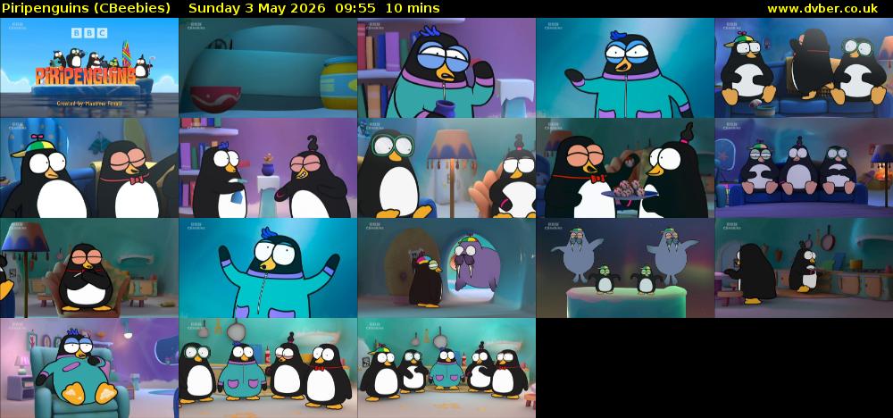 Piripenguins (CBeebies) Sunday 3 May 2026 09:55 - 10:05