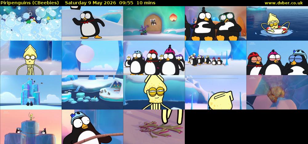 Piripenguins (CBeebies) Saturday 9 May 2026 09:55 - 10:05