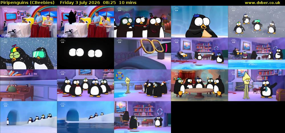 Piripenguins (CBeebies) Friday 3 July 2026 08:25 - 08:35