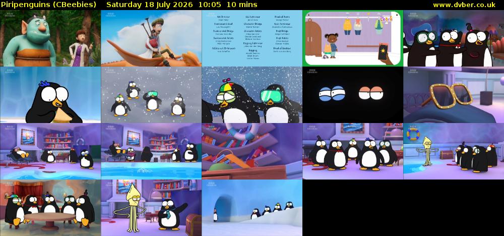 Piripenguins (CBeebies) Saturday 18 July 2026 10:05 - 10:15