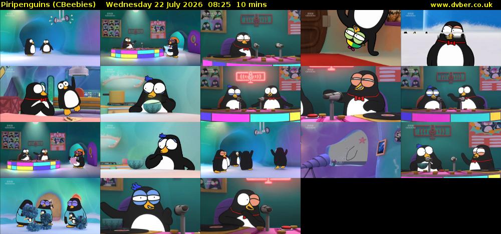 Piripenguins (CBeebies) Wednesday 22 July 2026 08:25 - 08:35