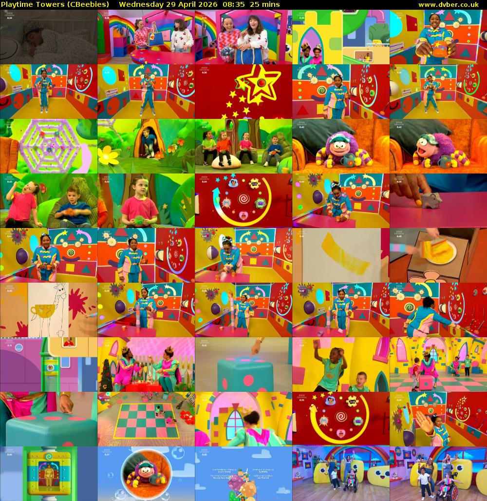 Playtime Towers (CBeebies) Wednesday 29 April 2026 08:35 - 09:00