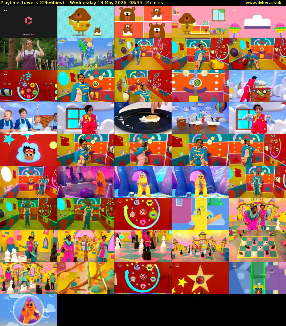 Playtime Towers (CBeebies) Wednesday 13 May 2026 08:35 - 09:00