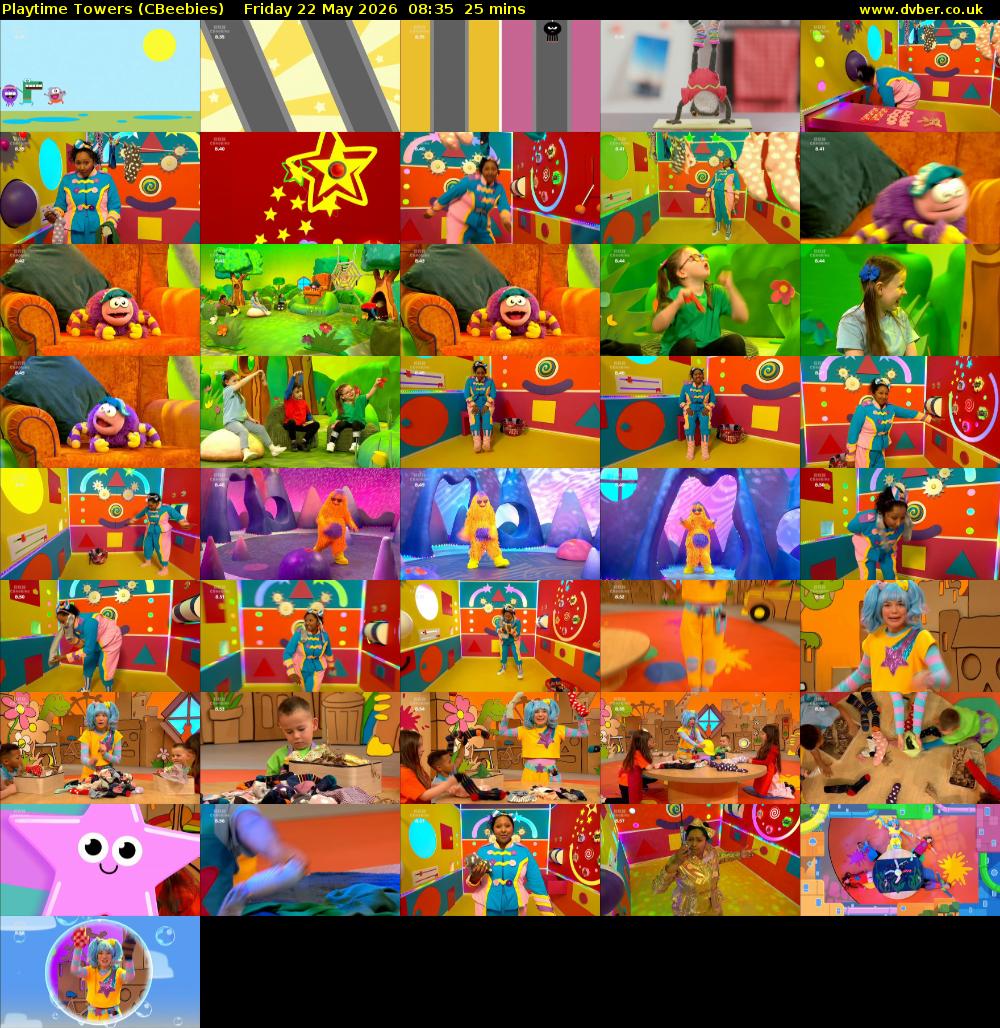 Playtime Towers (CBeebies) Friday 22 May 2026 08:35 - 09:00