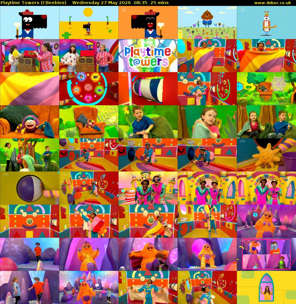 Playtime Towers (CBeebies) Wednesday 27 May 2026 08:35 - 09:00