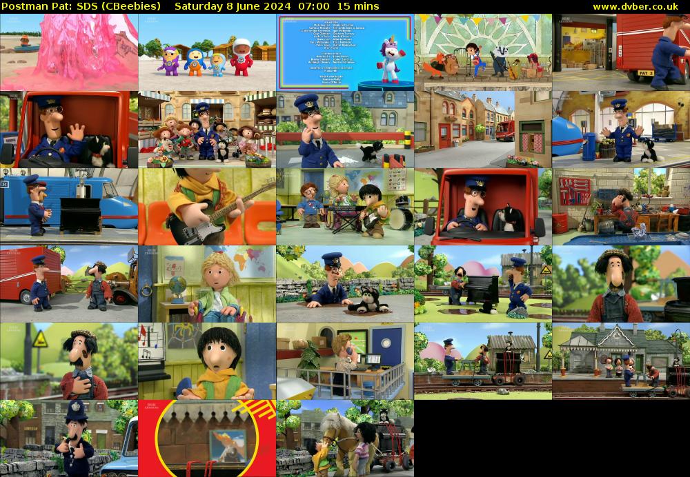 Postman Pat: SDS (CBeebies) Saturday 8 June 2024 07:00 - 07:15