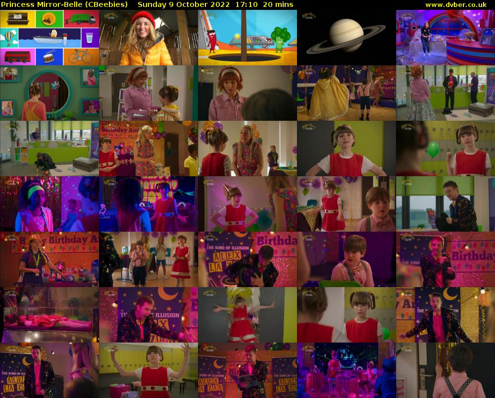 Princess Mirror-Belle (CBeebies) Sunday 9 October 2022 17:10 - 17:30