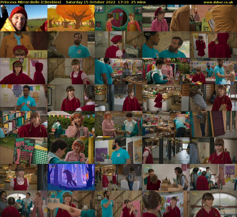 Princess Mirror-Belle (CBeebies) Saturday 15 October 2022 17:10 - 17:35