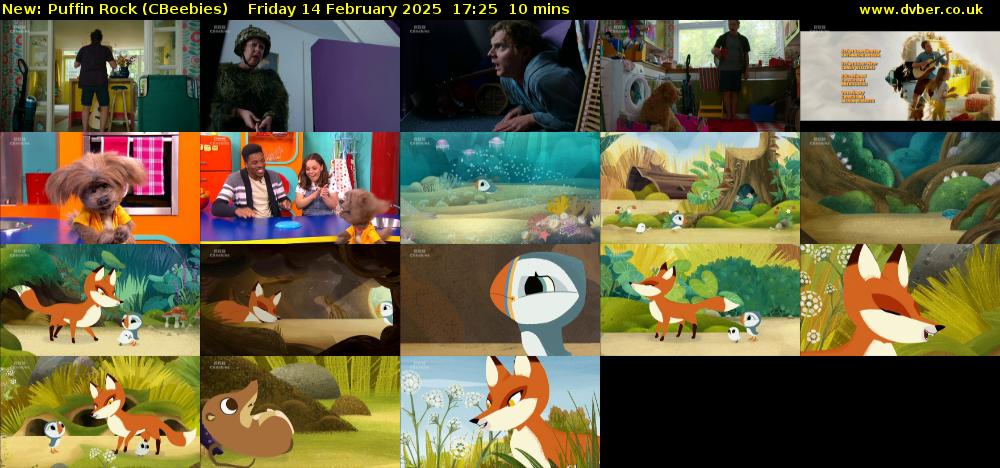 Puffin Rock (CBeebies) Friday 14 February 2025 17:25 - 17:35
